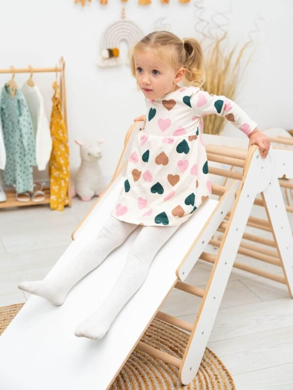 Montessori klimset 3-in-1 (Pikler driehoek + glijhelling + ladder)