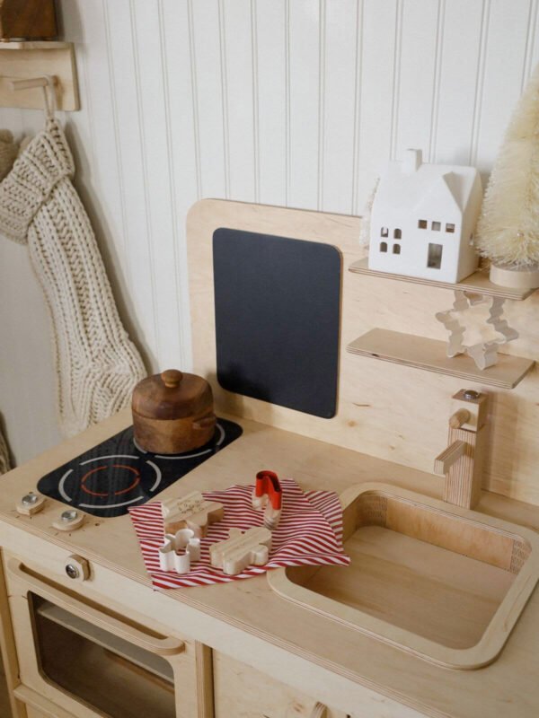 Houten speelgoedkeuken