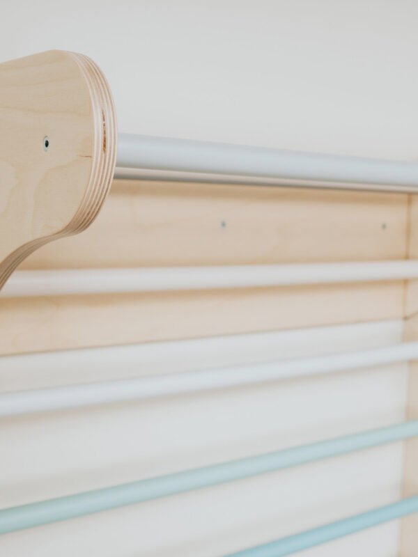 Klimwand (Zweedse muur) 2-in-1 - Pastel