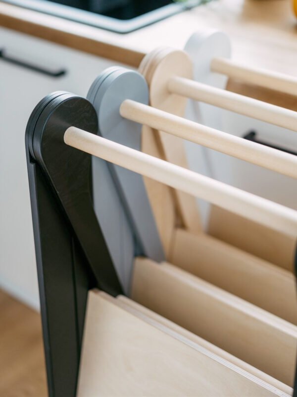 Houten Montessori Leertoren - inklapbaar en verstelbaar