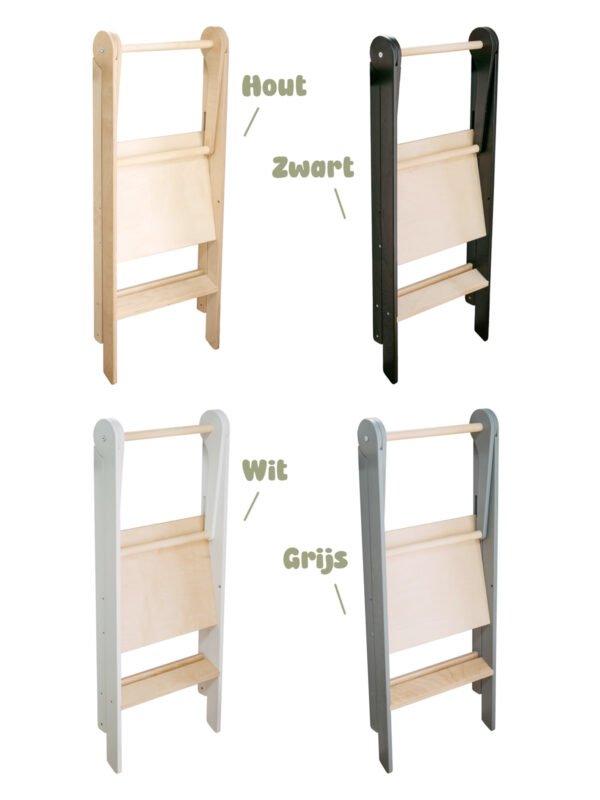 Houten Montessori Leertoren - kleurkeuze