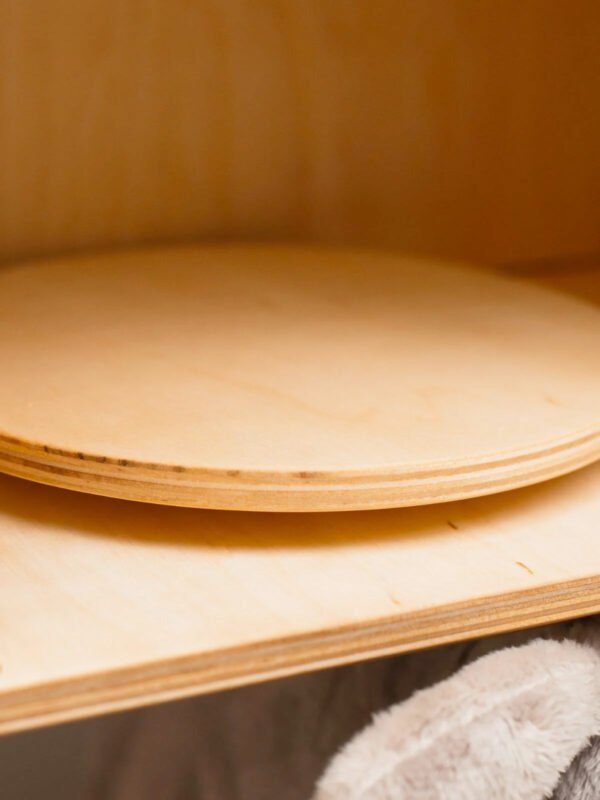 Houten speelgoedmagnetron