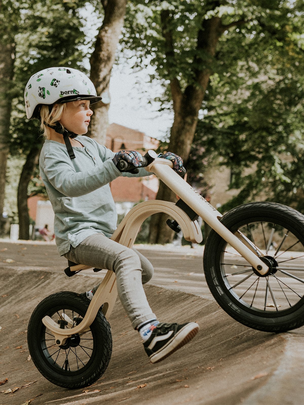 Houten Loopfiets Balance Bike 3-in-1