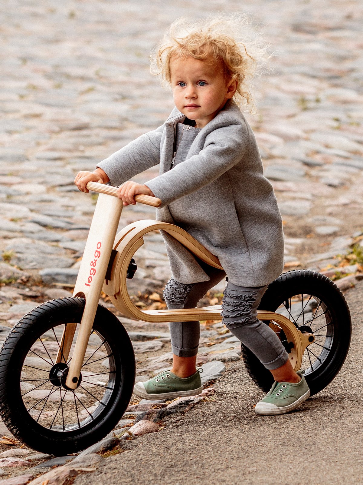 Houten Loopfiets Balance Bike 3-in-1