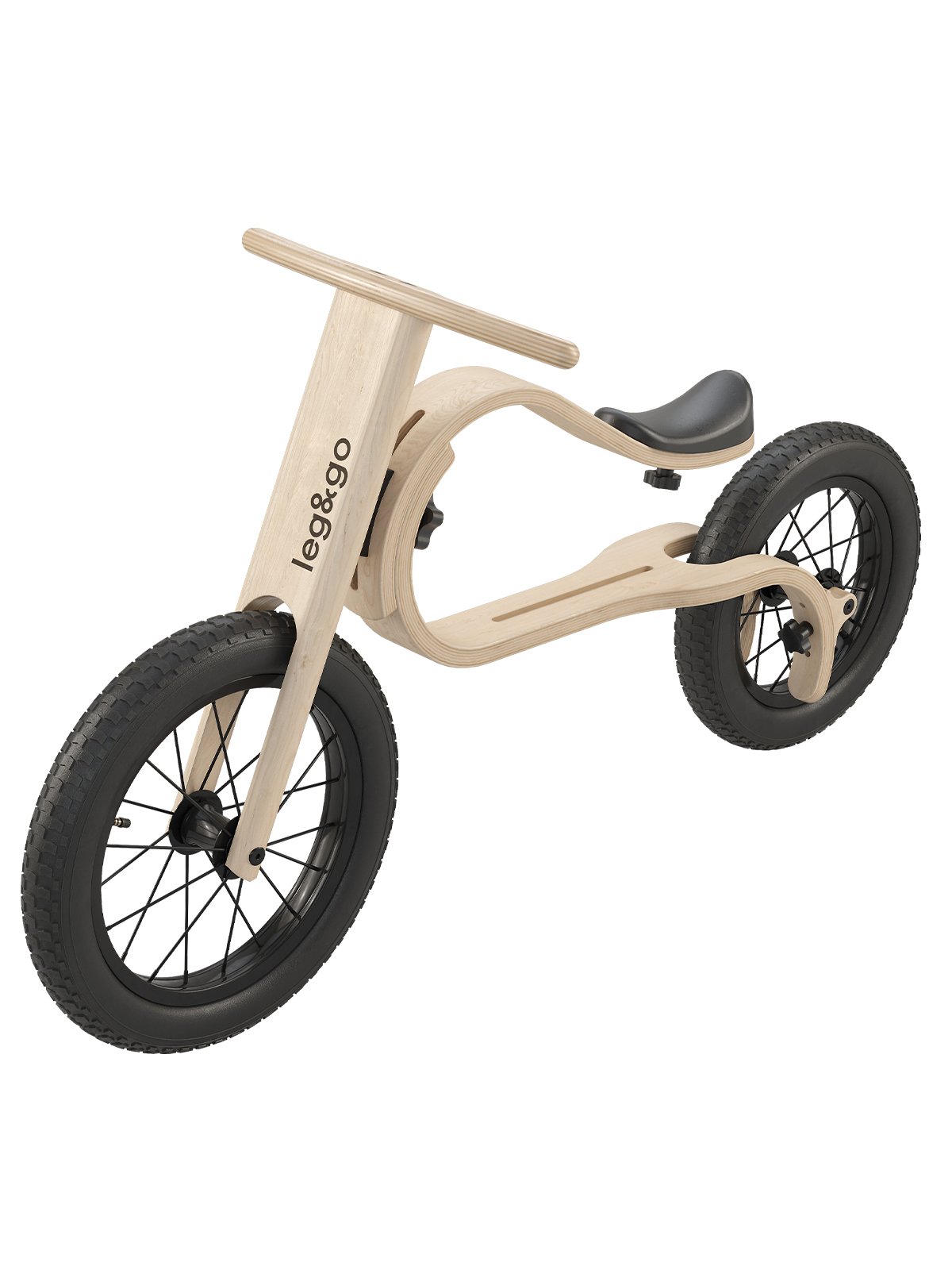 Houten Loopfiets Balance Bike 3-in-1