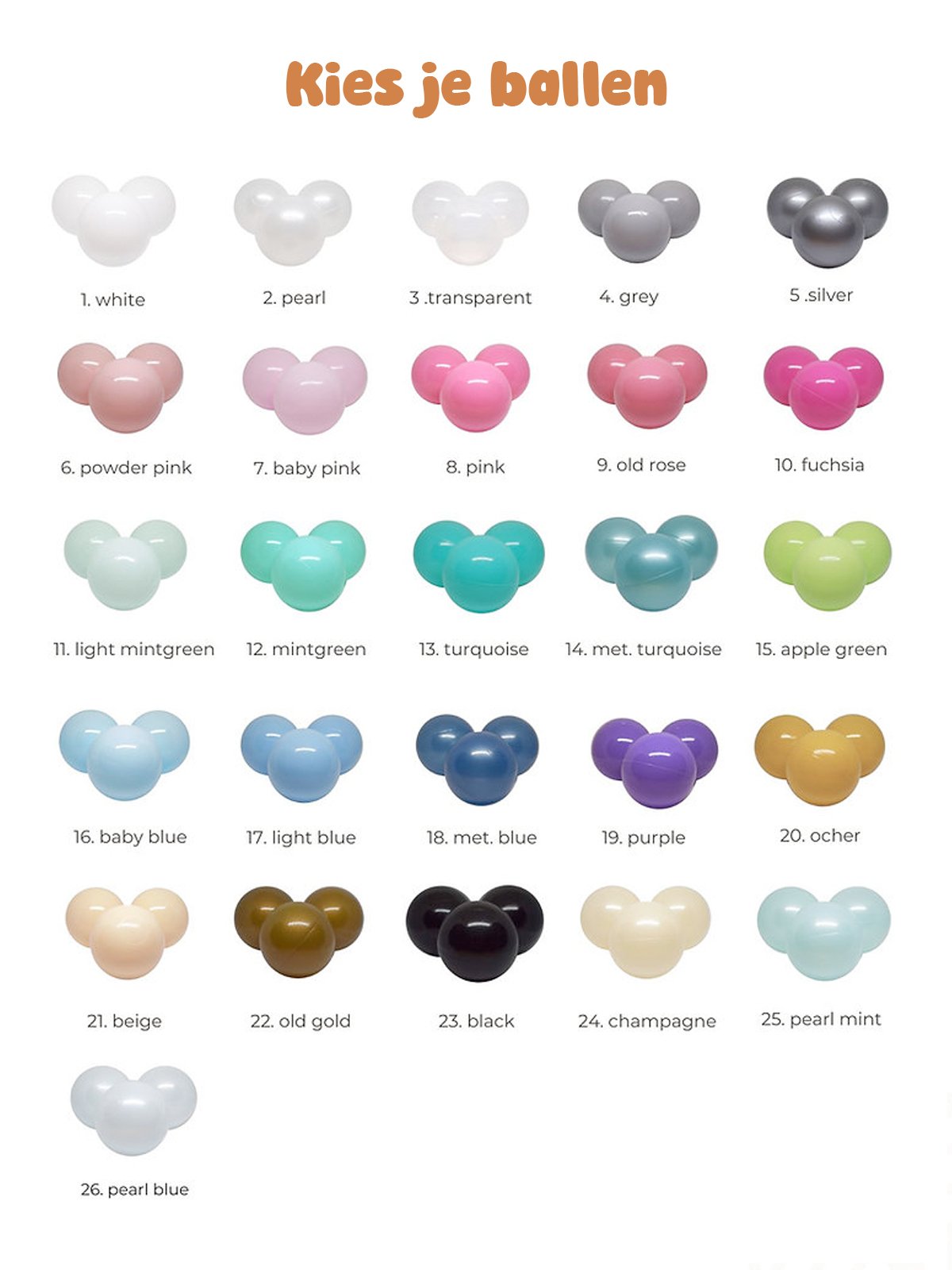 Regenboog Speelset + Ballenbak combi - Beige - Afbeelding 5