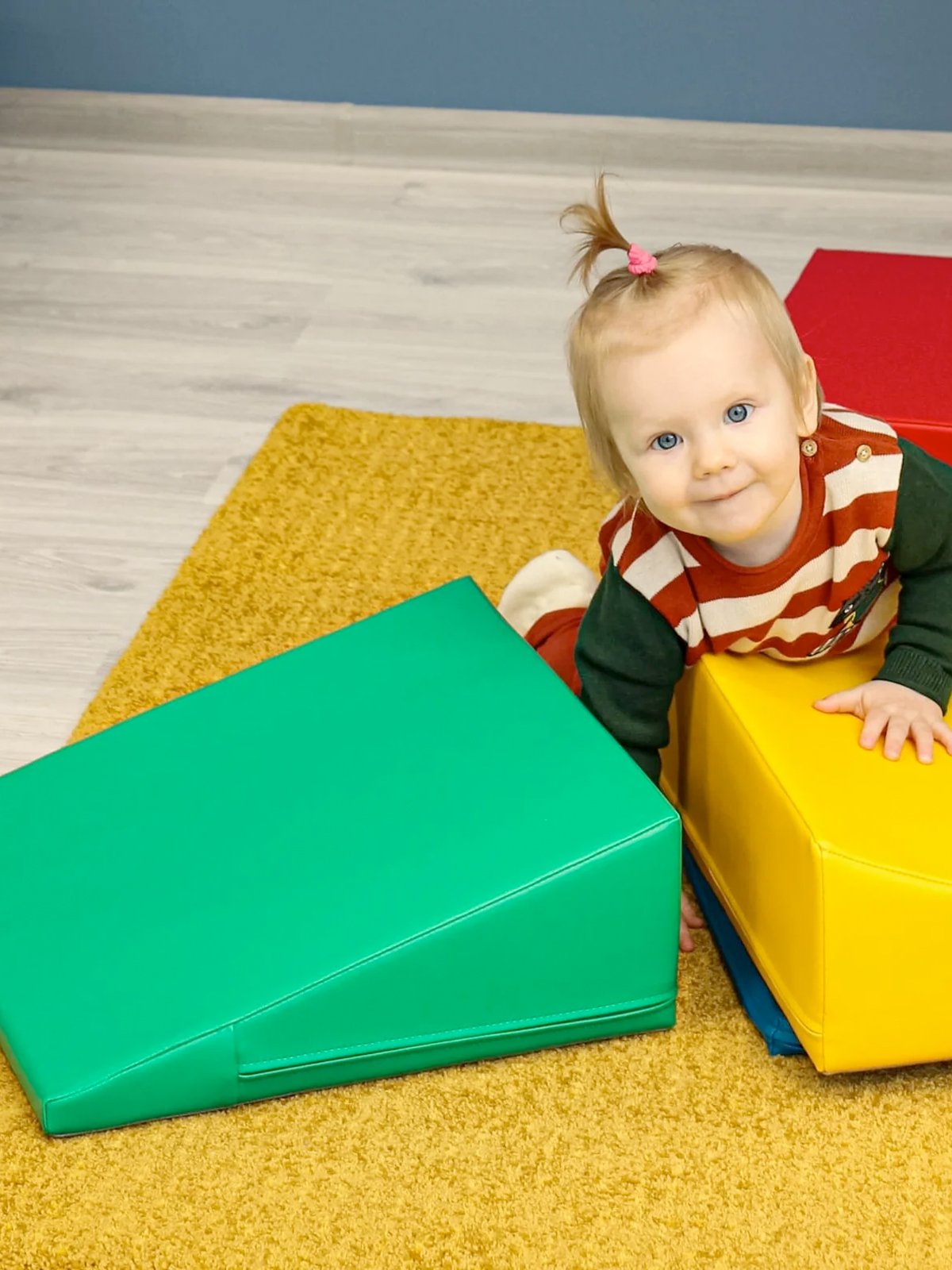 Speelblokkenset (Soft Play) foam blokken – Kleine Kruiper - kleurrijk