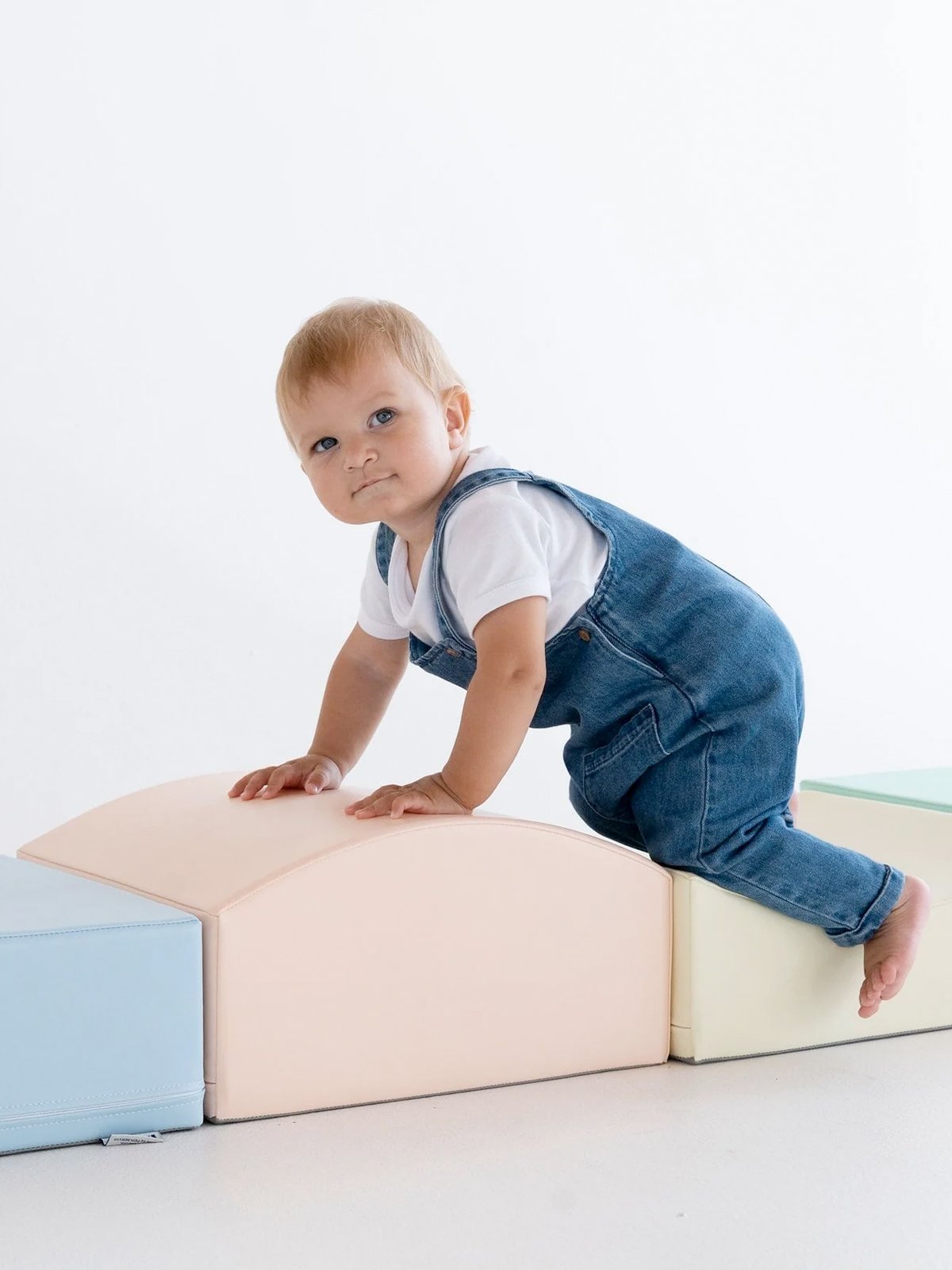Speelblokkenset (Soft Play) foam blokken – Kleine Kruiper - Pastel