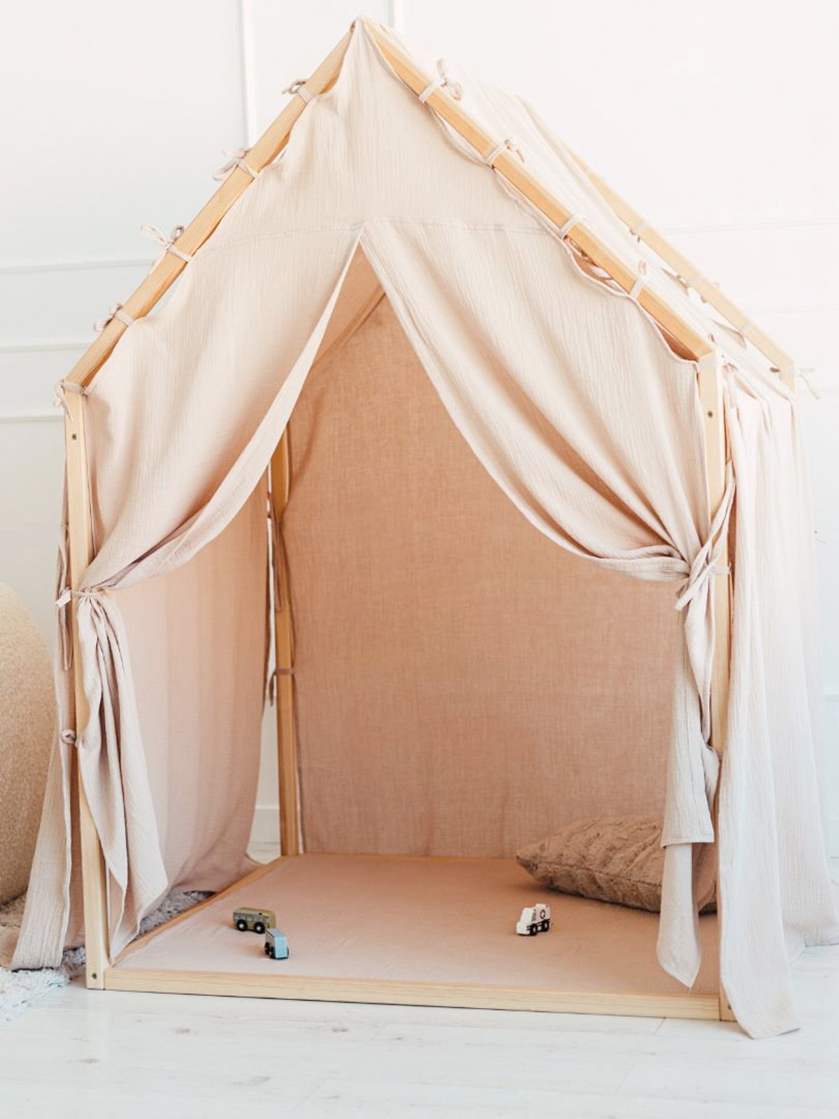 Houten Speelhuis Nordic - Beige