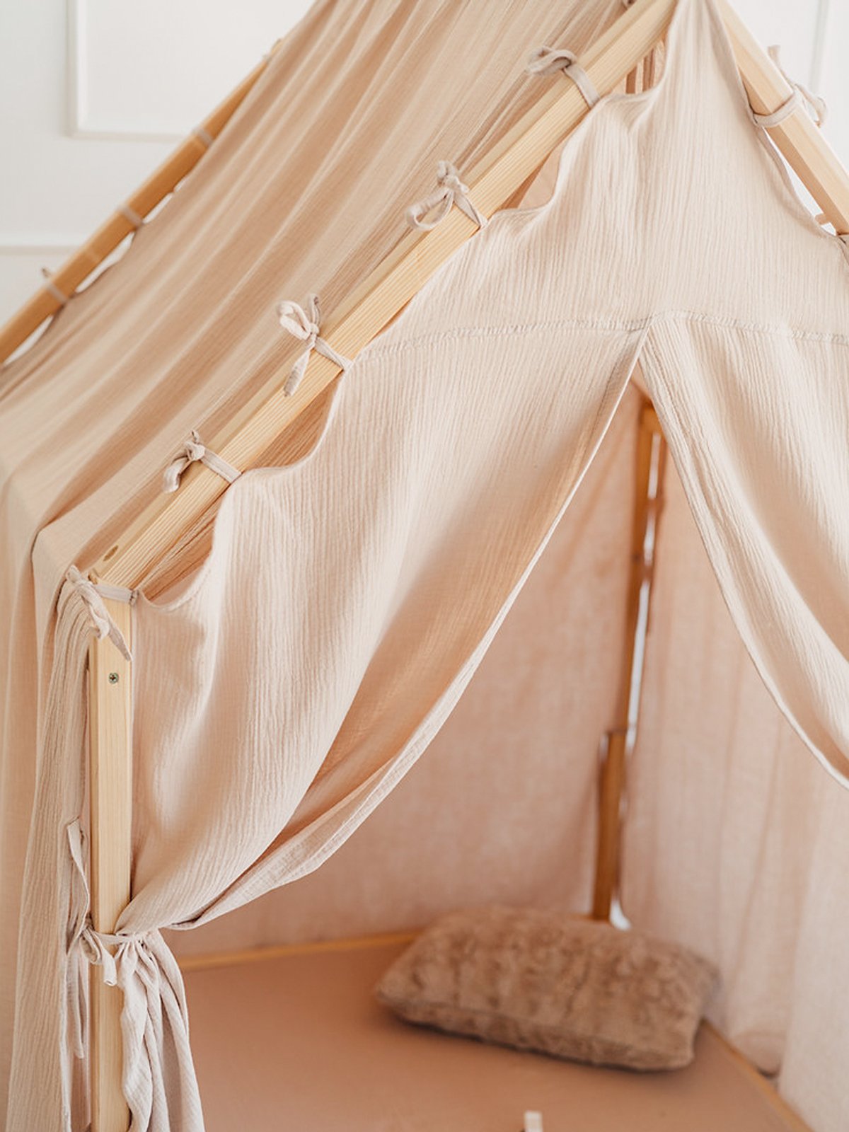 Houten Speelhuis Nordic - Beige