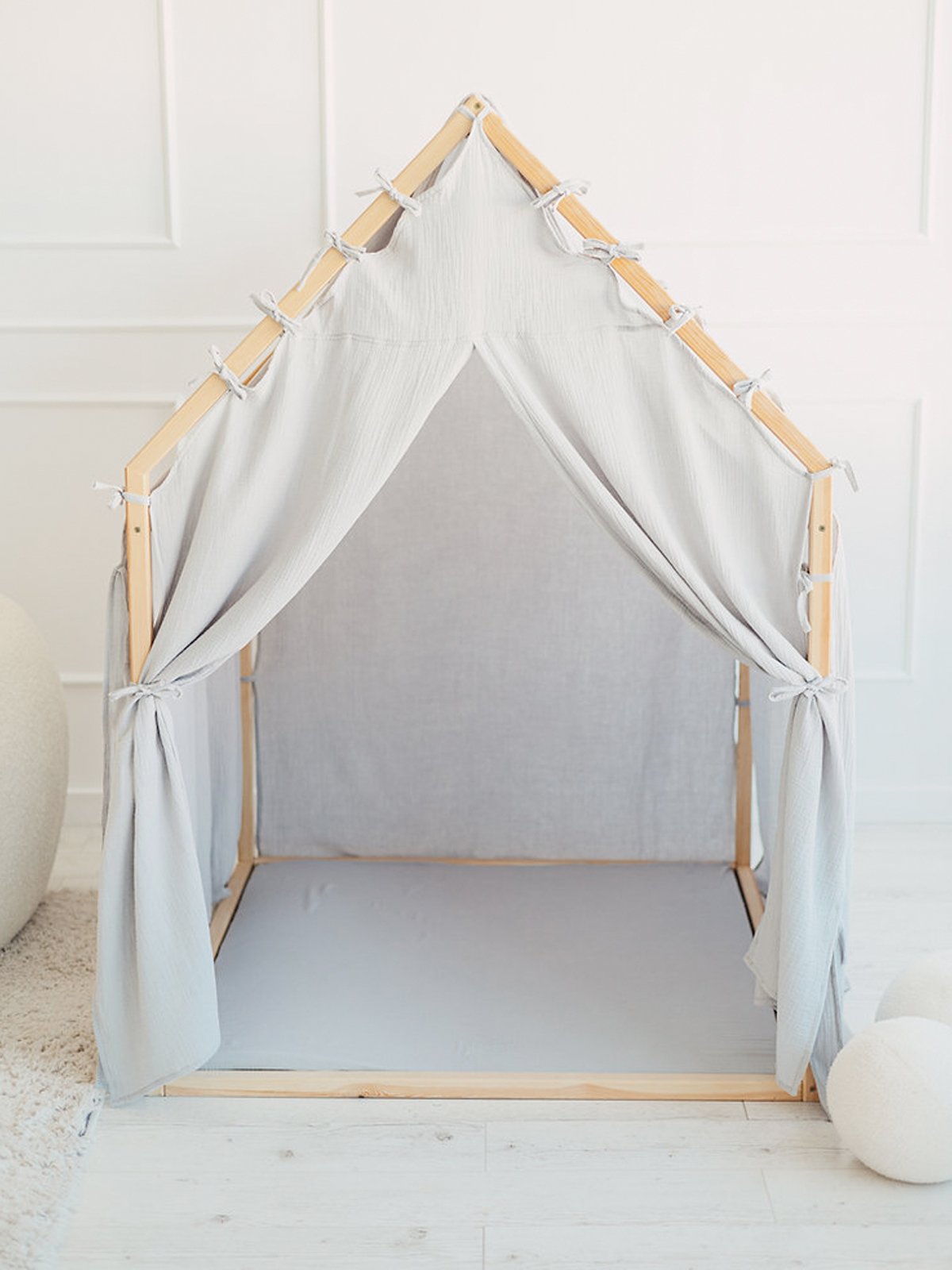 Houten Speelhuis Nordic - Blauw