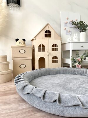 Speelnest Soft Velvet - Grijs