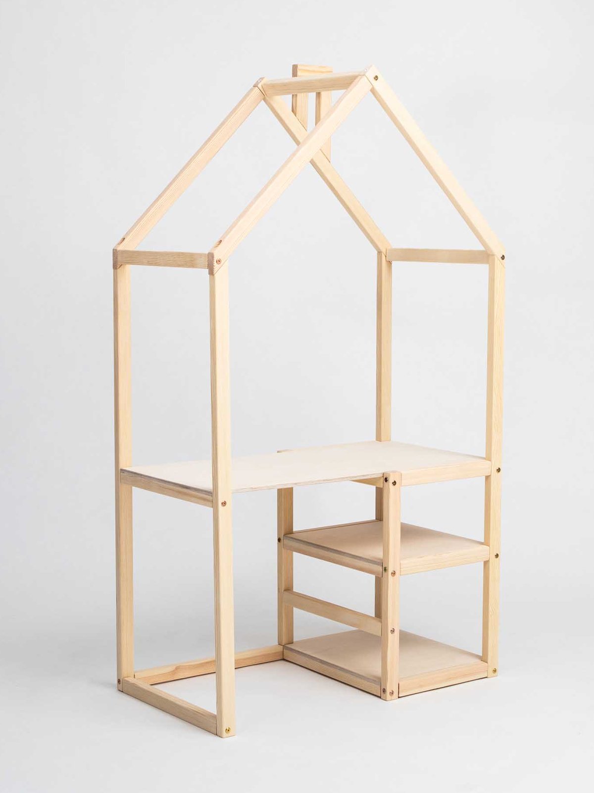 Houten Kinderbureau Huisvorm (Peuterbureau)