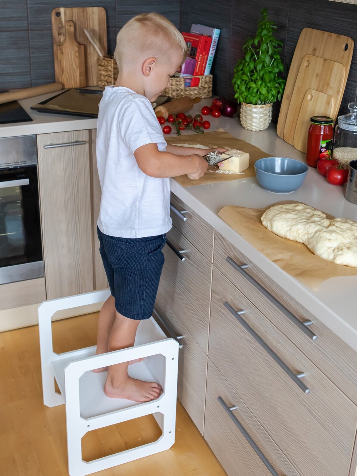 Houten Montessori Speeltafel met stoel